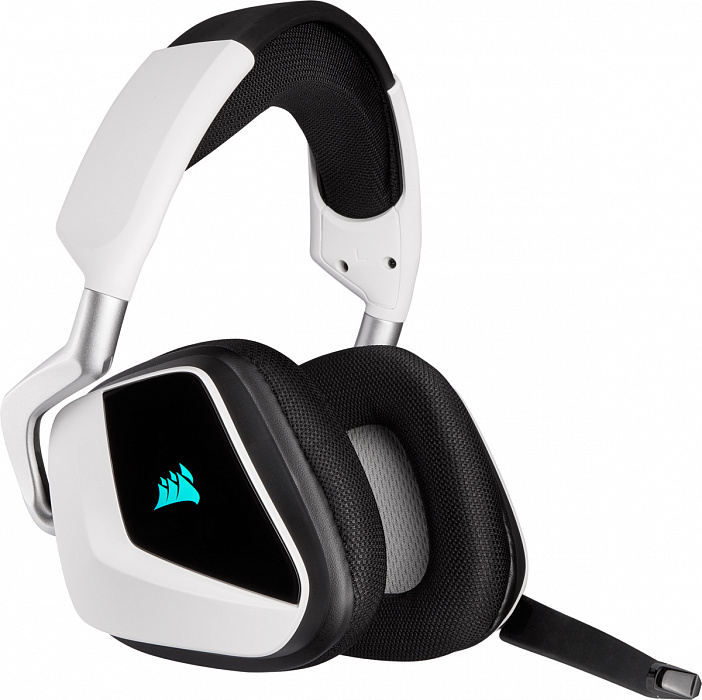 Беспроводная игровая гарнитура Corsair Gaming VOID RGB Elite CA-9011202-EU (White) купить в интернет-магазине icover