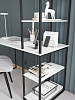 Стол-стеллаж лофт RIDBERG MEMPHIS (White/Black) купить в интернет-магазине icover