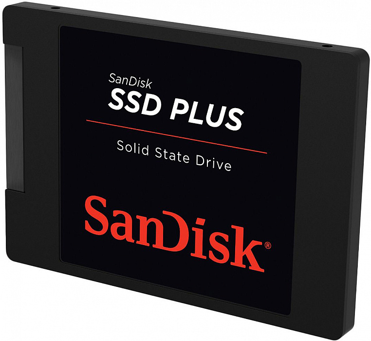 SanDisk Plus 120Gb (SDSSDA-120G-G25) - внутренний SSD-накопитель (Black) купить в интернет-магазине icover