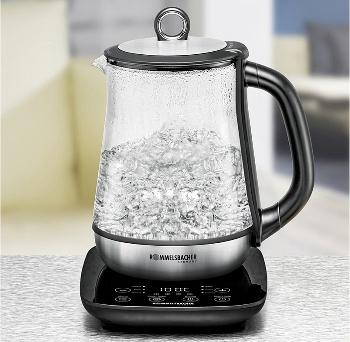 Электрочайник Rommelsbacher TA 2000 (Black) купить в интернет-магазине icover