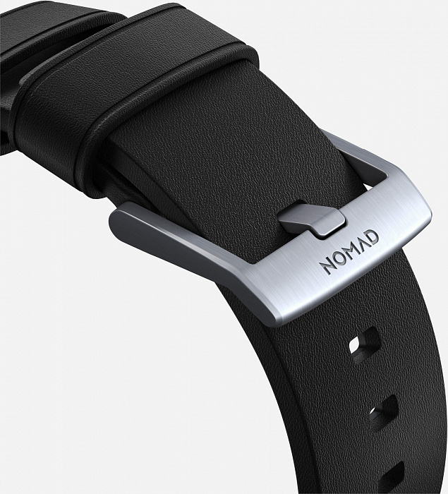 Ремешок Nomad Active Strap Pro (NM1A41SNW0) для Apple Watch 42/44 mm (Black/Silver) купить в интернет-магазине icover