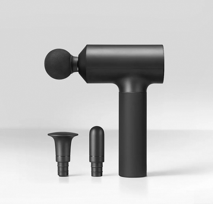 Перкуссионный массажер Xiaomi Mijia Fascia Gun MJJMQ01-ZJ (Black) купить в интернет-магазине icover