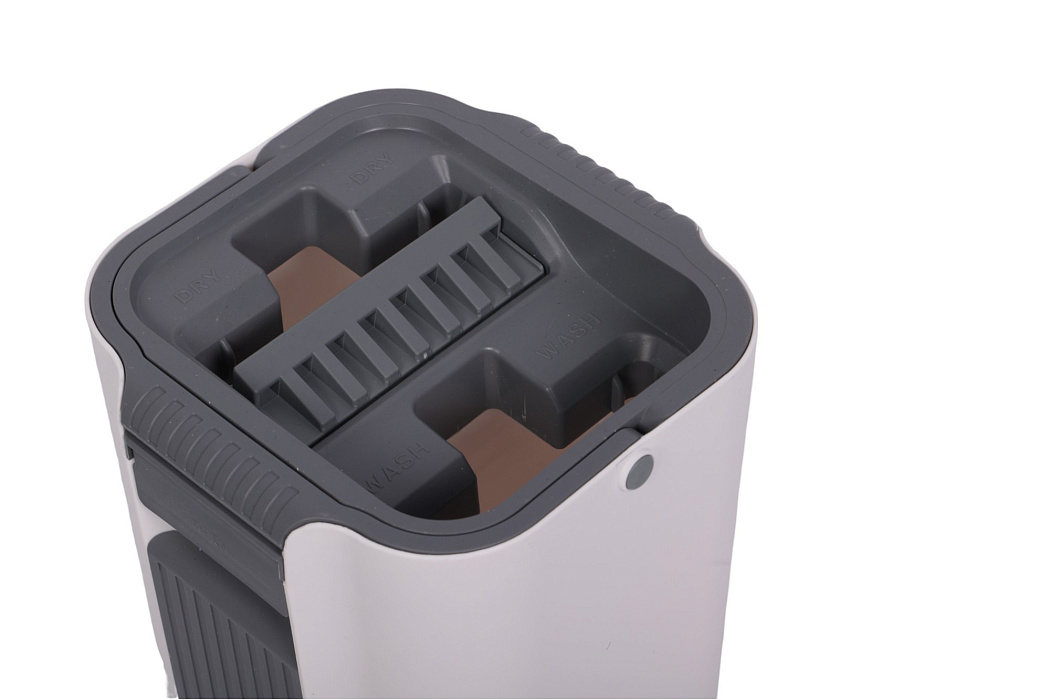 Швабра и ведро с отжимом Ridberg Scrape Mop Grand (White/Grey) купить в интернет-магазине icover