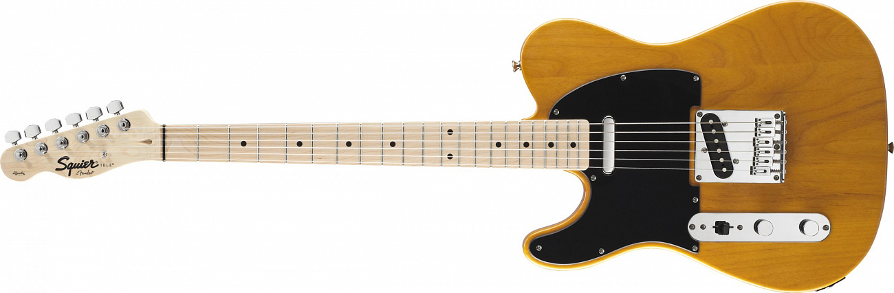 Электрогитара Fender Squier Affinity Telecaster MN (Butterscotch Blonde) купить в интернет-магазине icover