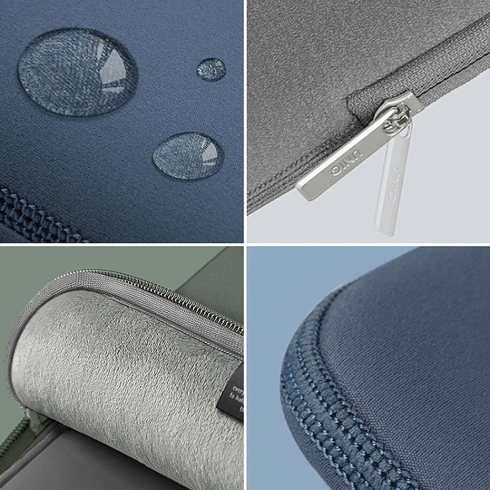 Чехол Uniq Cyprus Neoprene Laptop sleeve для ноутбуков 14" (Abyss Blue) купить в интернет-магазине icover