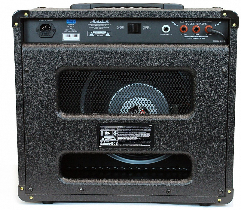 Marshall DSL15C Combo - гитарный комбоусилитель (Black) купить в интернет-магазине icover