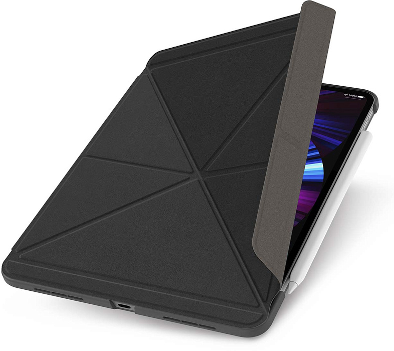 Чехол-книжка Moshi VersaCover (99MO056086) для iPad Pro 11 (Charcoal Black) купить в интернет-магазине icover