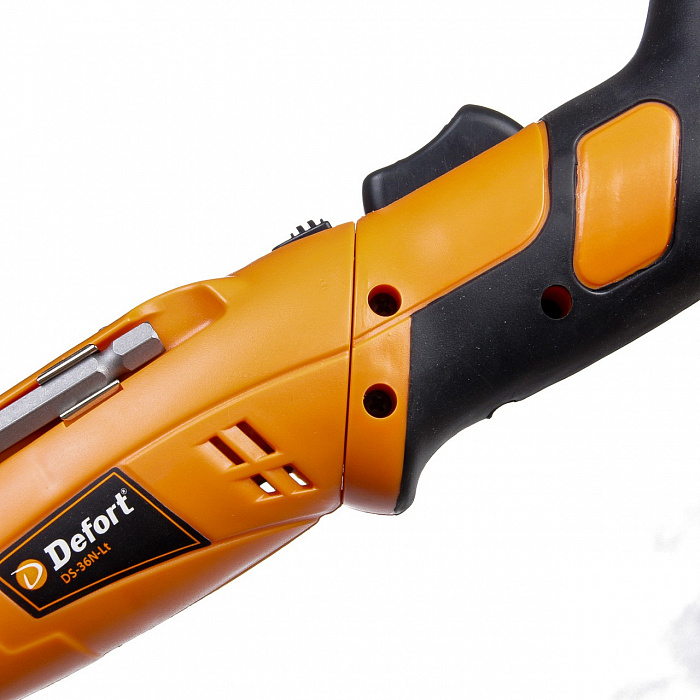 Defort DS-36N-Lt (93727987) - аккумуляторная отвертка (Orange) купить в интернет-магазине icover