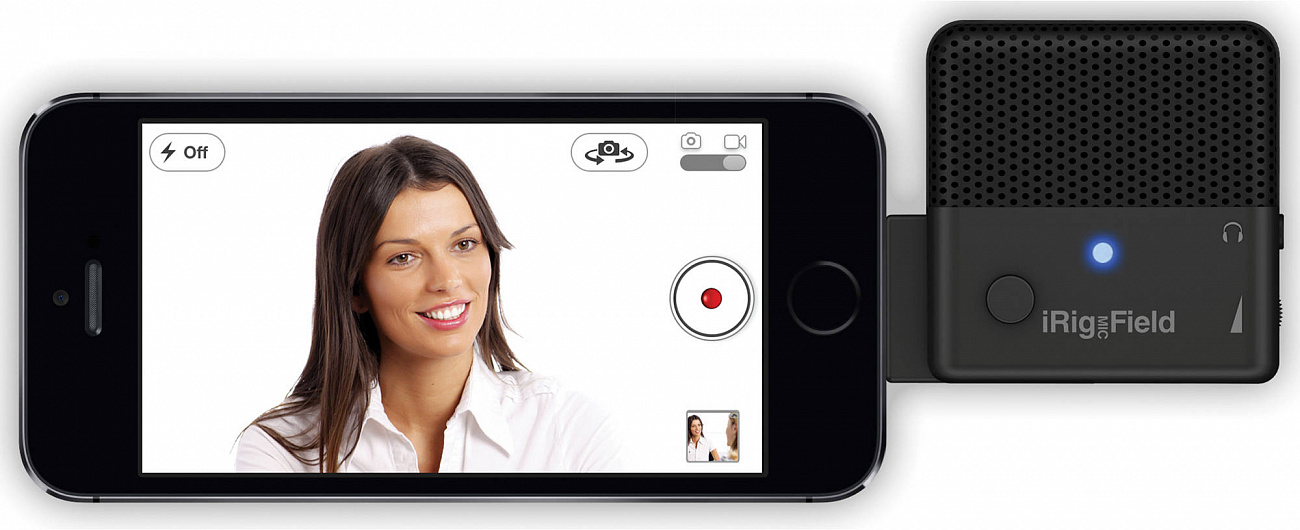 Конденсаторный микрофон IK Multimedia iRig Mic Field для iOS-устройств (Black) купить в интернет-магазине icover