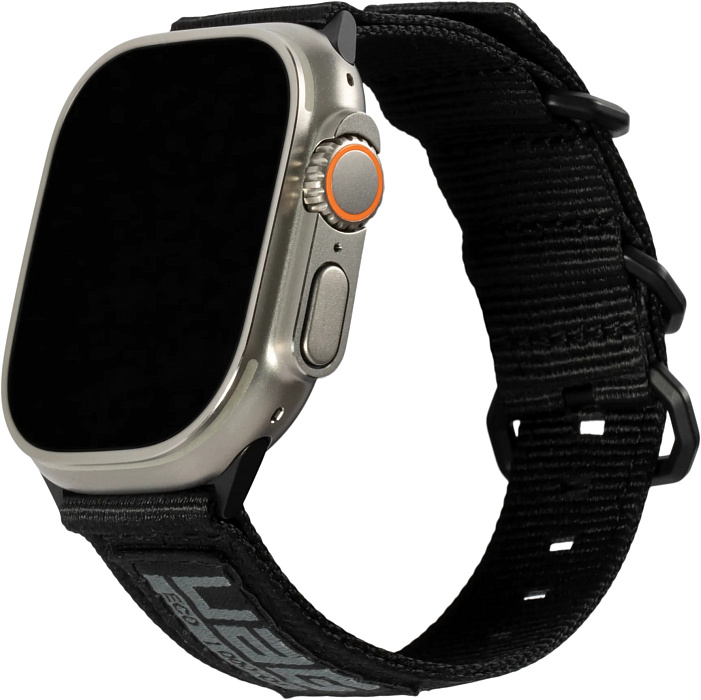Ремешок UAG Nato Eco Strap (194001114032) для Apple Watch 49 / 45 / 44 / 42 mm (Graphite) купить в интернет-магазине icover