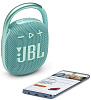 Портативная акустика JBL Clip 4 (Teal) купить в интернет-магазине icover