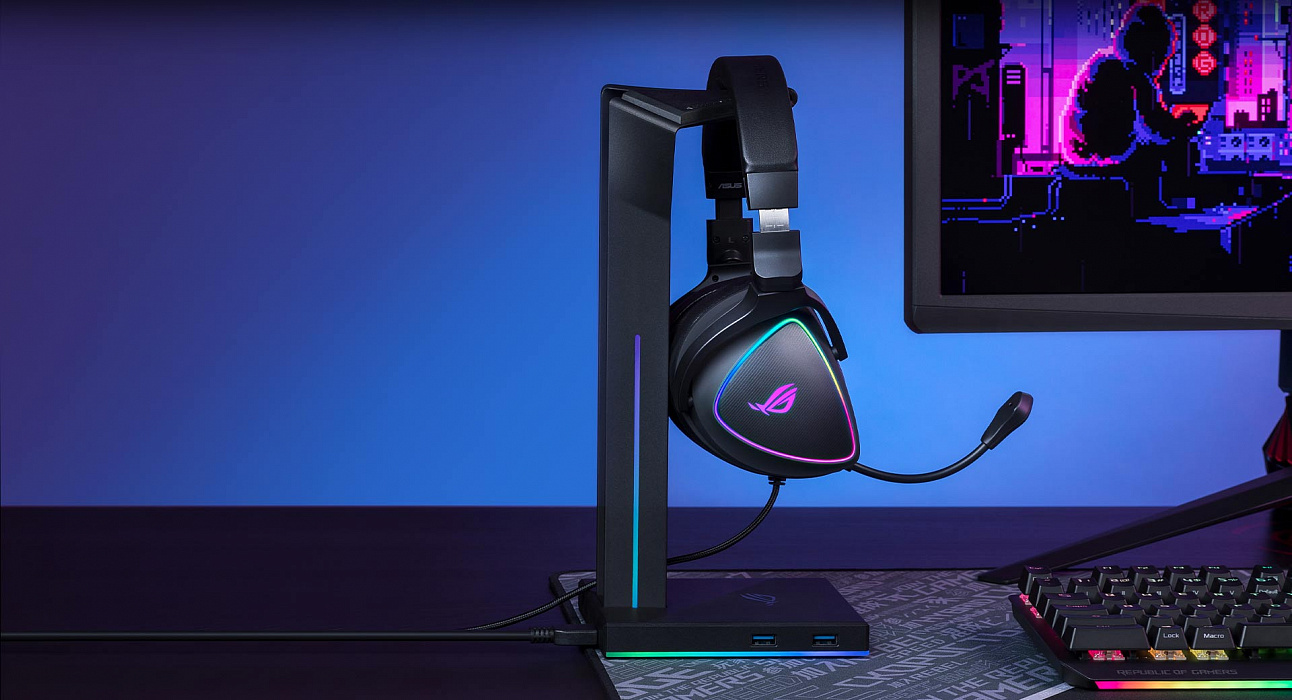 Игровая гарнитура Asus ROG Delta S 90YH02K0-B2UA00 (Black) купить в интернет-магазине icover