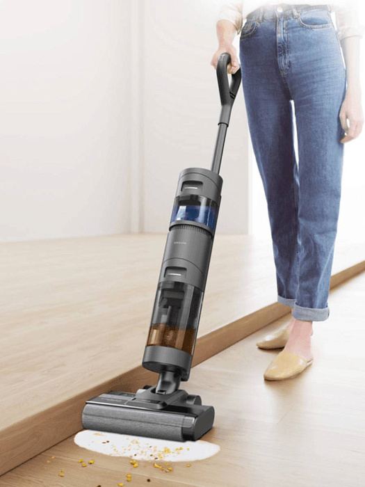 Беспроводной пылесос для влажной и сухой уборки Dreame Wet and Dry H11 Core (Black) купить в интернет-магазине icover