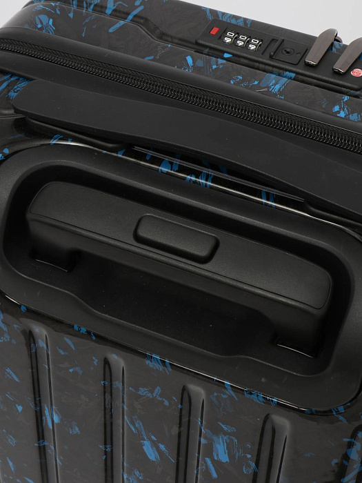 Чемодан Ridberg Quantum (Black/Blue) размер S  купить в интернет-магазине icover