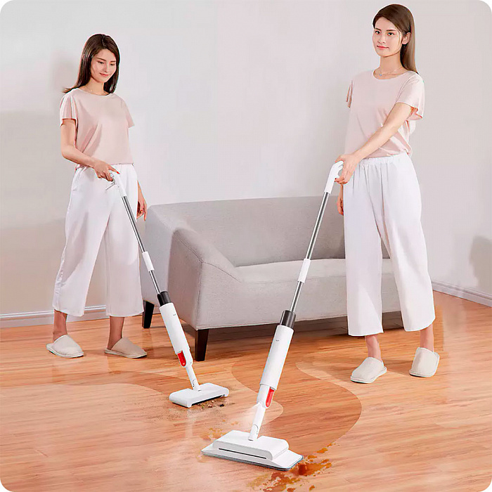 Швабра Xiaomi Deerma Del Mar Spray Mop (TB900) купить в интернет-магазине icover