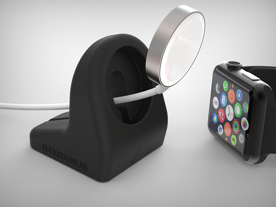Elevation Lab NightStand (NS-100) - подставка для Apple Watch (Matte Black) купить в интернет-магазине icover