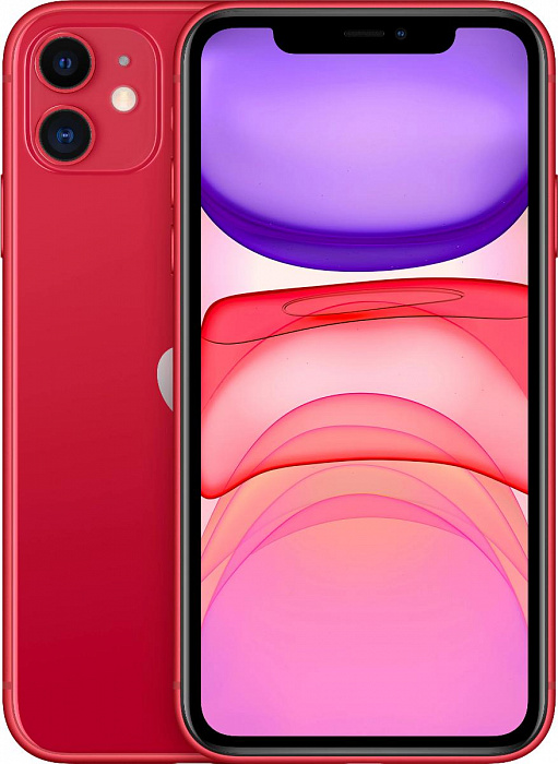 Смартфон Apple iPhone 11 128Gb MWM32RU/A (Red) купить в интернет-магазине icover