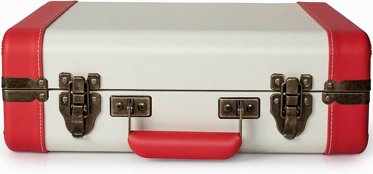 Виниловый проигрыватель Crosley Executive Deluxe CR6019D-RE (Red & White) купить в интернет-магазине icover