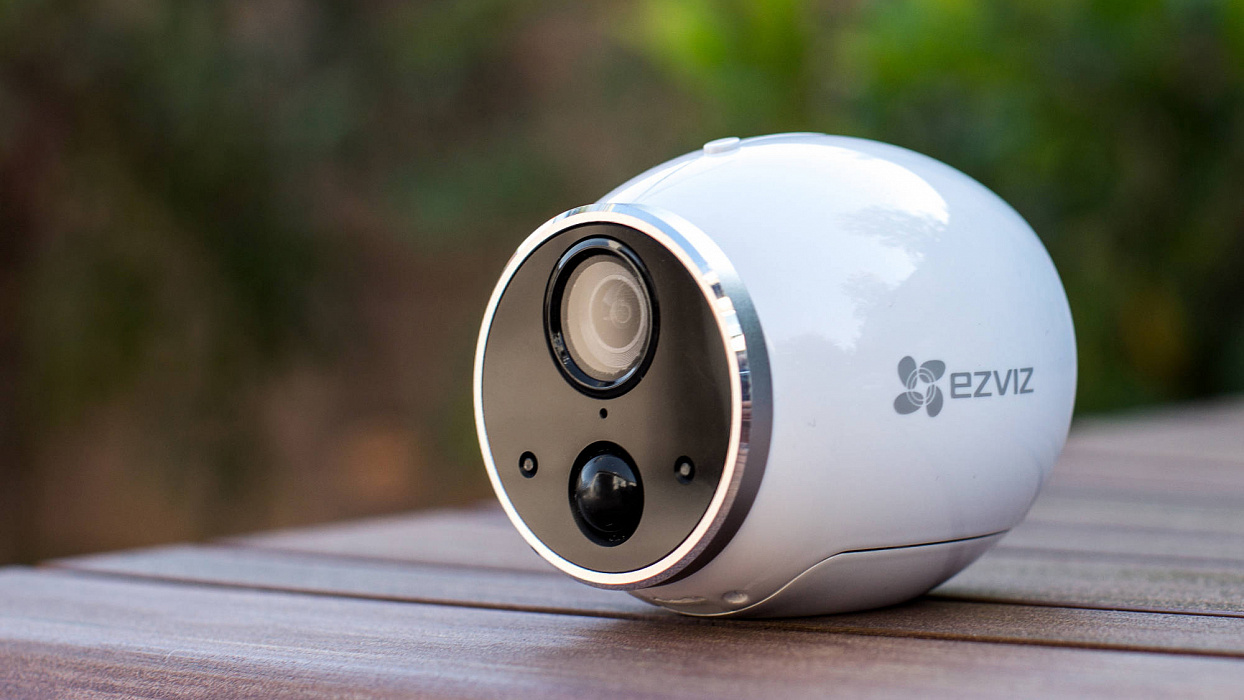 IP-камера Ezviz Mini Trooper Wi-Fi с базовой станцией и доп. камерой (White) купить в интернет-магазине icover