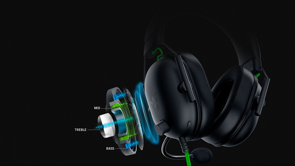 Игровая гарнитура Razer Blackshark V2 X RZ04-03240100-R3M1 (Black) купить в интернет-магазине icover