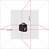 Построитель лазерных плоскостей ADA Cube 2-360 Basic Edition А00447 (Black/Red) купить в интернет-магазине icover