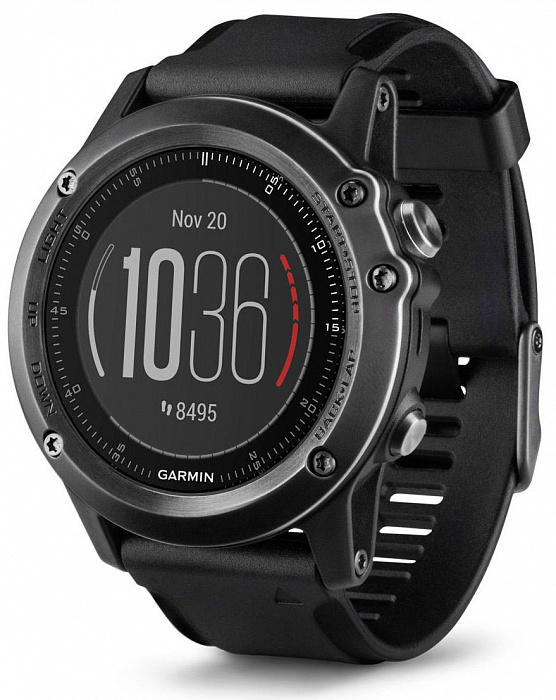 Спортивные часы Garmin Fenix 3 HRM 010-01338-74 (Grey/Black) купить в интернет-магазине icover