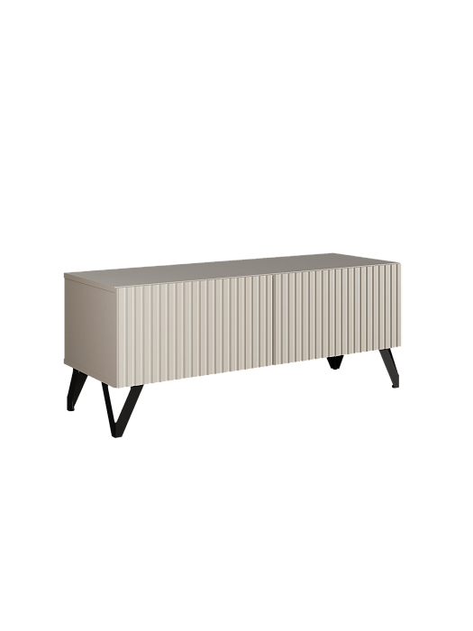 Тумба под ТВ RIDBERG LUGANO (Cashmere/Black) купить в интернет-магазине icover