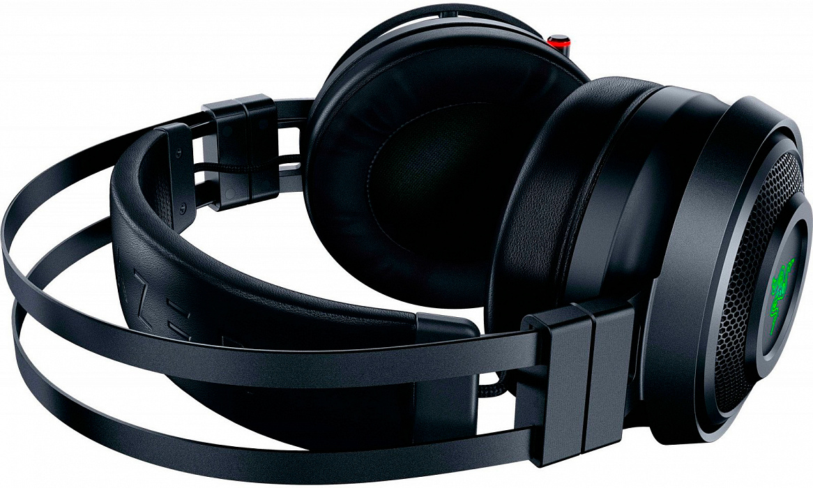 Игровая гарнитура Razer Nari Ultimate Wireless RZ04-02670100-R3M1 (Black/Green) купить в интернет-магазине icover
