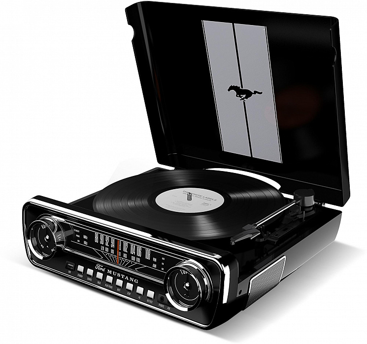 Виниловый проигрыватель iOn Mustang LP (Black) купить в интернет-магазине icover