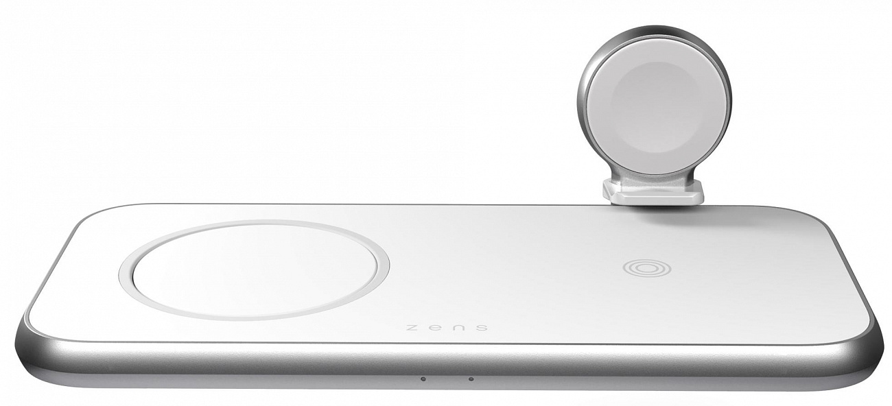 Беспроводное зарядное устройство Zens Aluminium 4-in-1 MagSafe Wireless Charger (ZEDC17W/00) купить в интернет-магазине icover