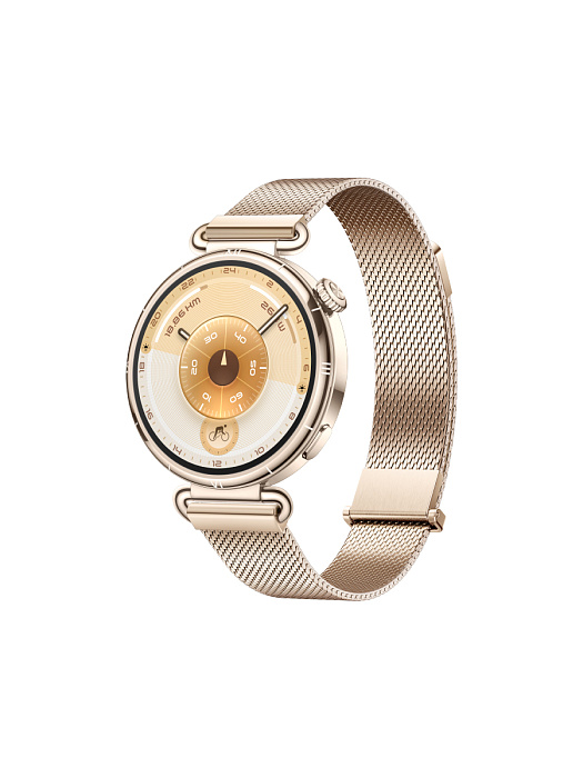 Смарт-часы HUAWEI Watch GT 6 41 mm 55020FVW (Gold Milanese) купить в интернет-магазине icover