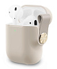 Чехол Moshi Pebbo (99MO123161) для AirPods (Savanna Beige) купить в интернет-магазине icover
