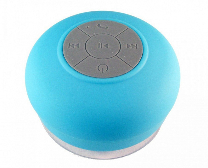 Waterproof Bluetooth Shower Speaker - водонепроницаемая акустика (Blue) купить в интернет-магазине icover