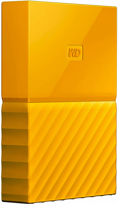Внешний жесткий диск Western Digital My Passport 2.5" USB 3.0 4Tb HDD WDBUAX0040BYL-EEUE (Yellow) купить в интернет-магазине icover