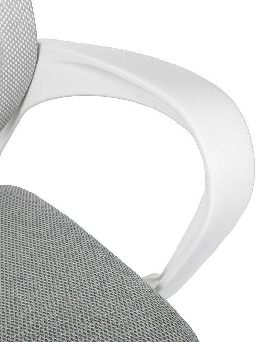 Кресло Domfy DK X-ROOM сетка/ткань/пластик (Light Grey/White) купить в интернет-магазине icover