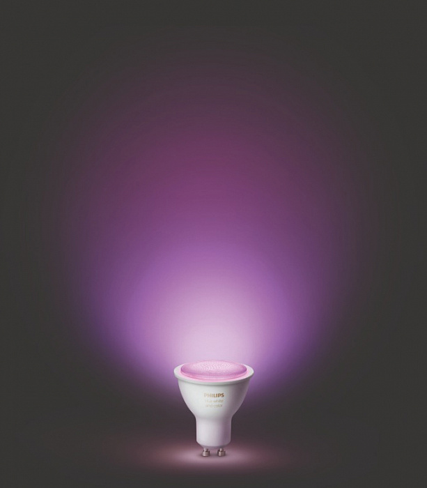 Умные светодиодные лампы Philips Hue White and Color Ambiance Bluetooth GU10 2 шт (8718699629250) купить в интернет-магазине icover