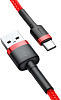 Кабель Baseus Cafule Series USB/USB-C 1m CATKLF-B09 (Red/Red) купить в интернет-магазине icover