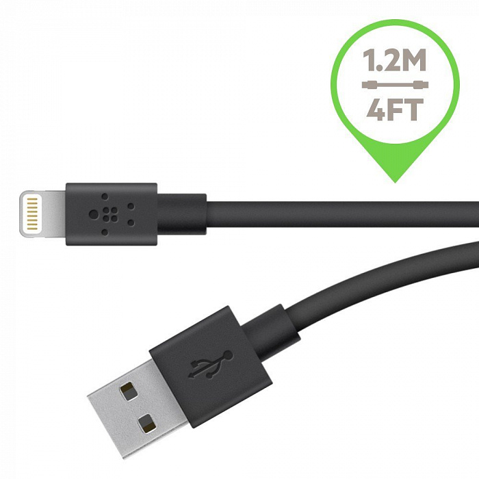 Автомобильное зарядное устройство Belkin BoostUp 2-Port Car Charger F8J221bt04-BLK (Black) купить в интернет-магазине icover