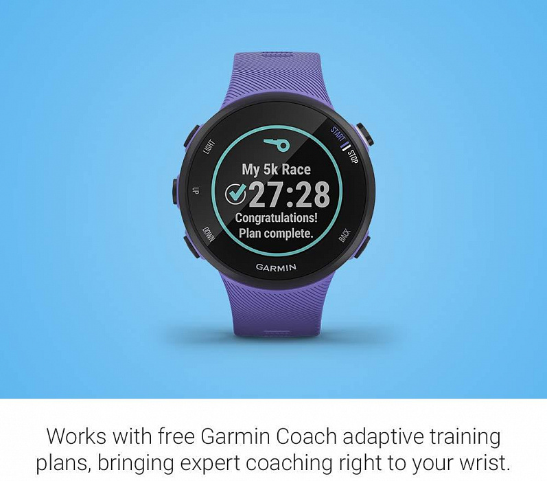 Спортивные часы Garmin Forerunner 45S 010-02156-11 (Iris) купить в интернет-магазине icover