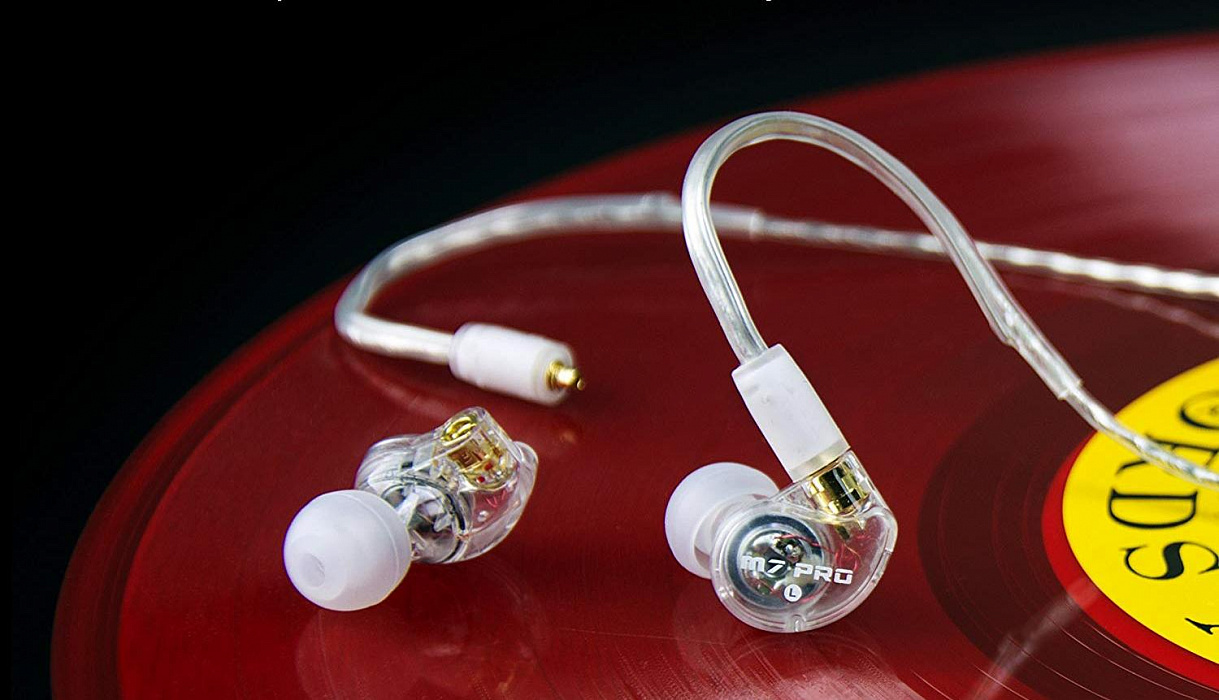 Внутриканальные наушники MEE audio M7 Pro (M7PRO-CL) с микрофоном (Clear) купить в интернет-магазине icover
