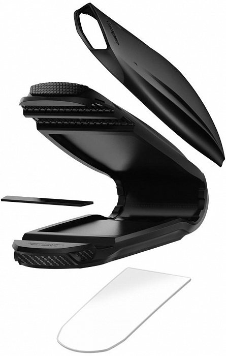 Автомобильный держатель Spigen Kuel Turbulence S40-2 (Black) купить в интернет-магазине icover
