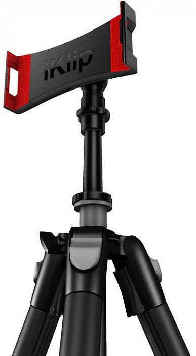 Подставка-тренога IK Multimedia iKlip 3 Deluxe (IP-IKLIP-3DLX-IN) для планшета до 12.9'' (Black) купить в интернет-магазине icover