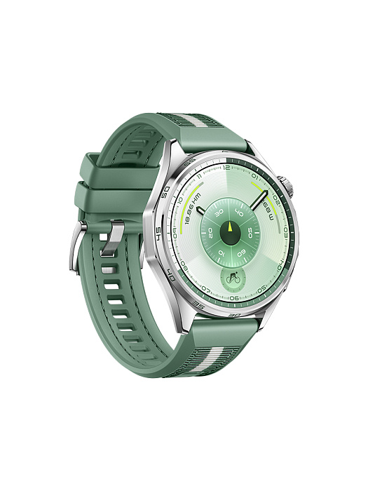 Смарт-часы HUAWEI Watch GT 6 46 mm 55020FWD (Green Woven) купить в интернет-магазине icover