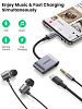 Адаптер Ugreen CM231 USB-C-miniJack/USB-C (Grey) купить в интернет-магазине icover