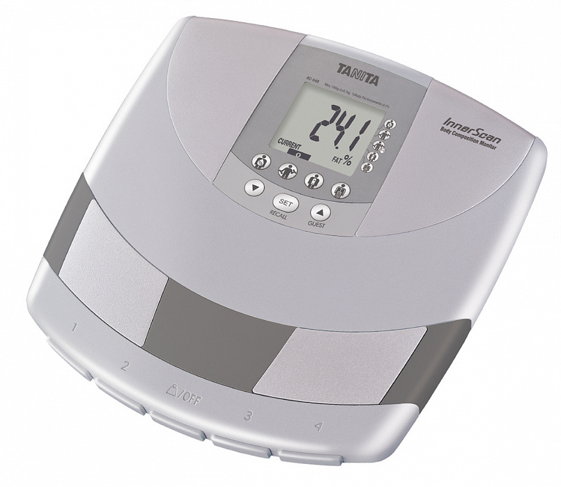 Tanita BC-540 - напольные весы с анализатором жировой массы (Silver) купить в интернет-магазине icover