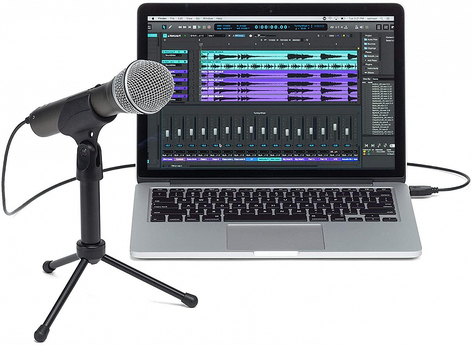 Микрофон Samson Q2U (Grey) купить в интернет-магазине icover