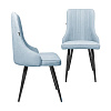 Комплект стульев Ridberg ЛОНДОН Chenille 2 шт. (Blue)  купить в интернет-магазине icover