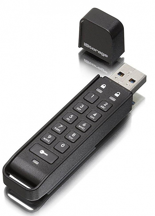 Флеш-накопитель iStorage DatAshur Personal2 8Gb (Black) купить в интернет-магазине icover