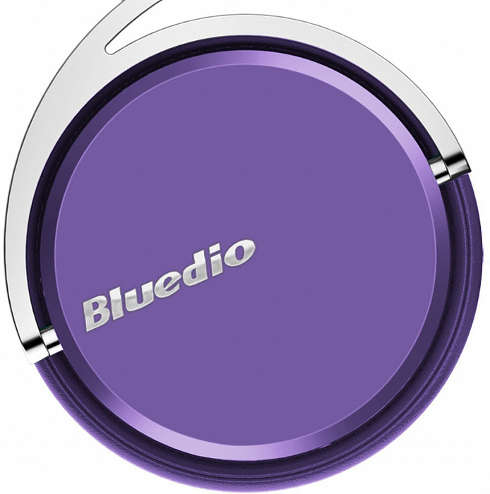 Bluetooth-наушники с микрофоном Bluedio Vinyl (Purple) купить в интернет-магазине icover