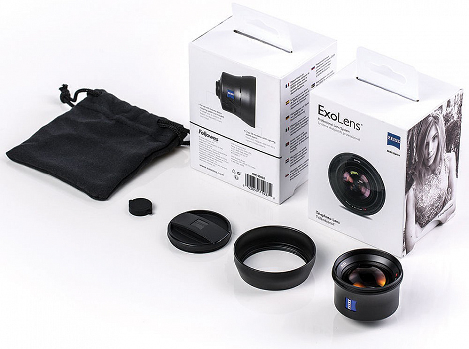 Объектив Carl Zeiss ExoLens Pro 2x Telephoto для iPhone 6/6 Plus/6S/6S Plus/7 (FS-95632) купить в интернет-магазине icover